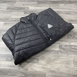 Clique Puffer Jacket Mens XXL Gray Quilted Full Zip Coat